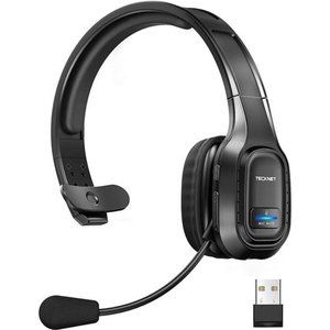 Trucker Bluetooth Headset withMicrophone NoiseCanceling Wireless OnEar Headphone
